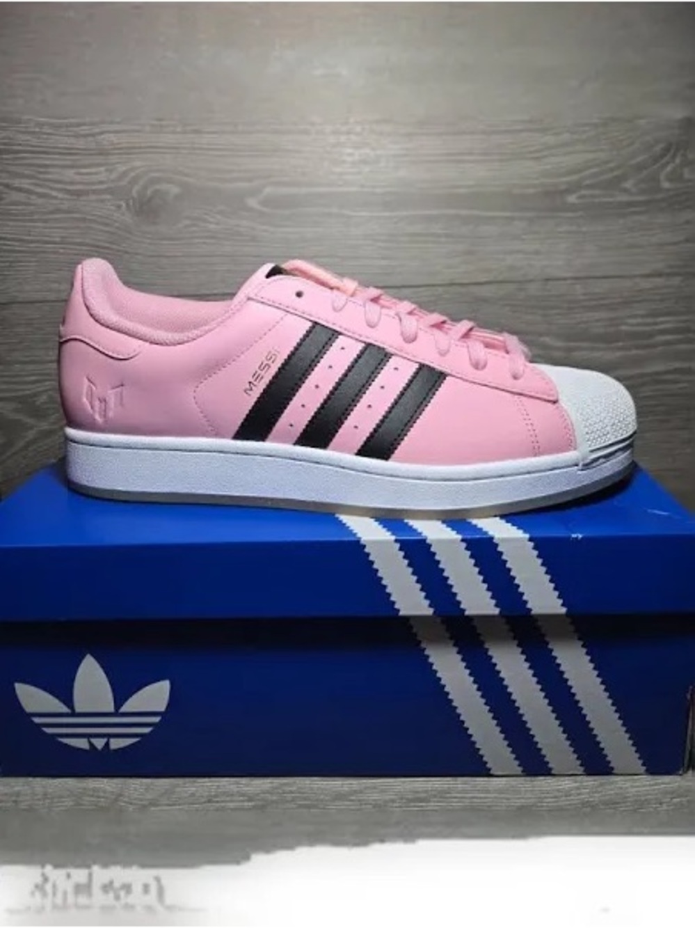 Lionel Messi x Adidas Superstar ‘Interstar Miami CF’ Collaboration JR1520, W8.5